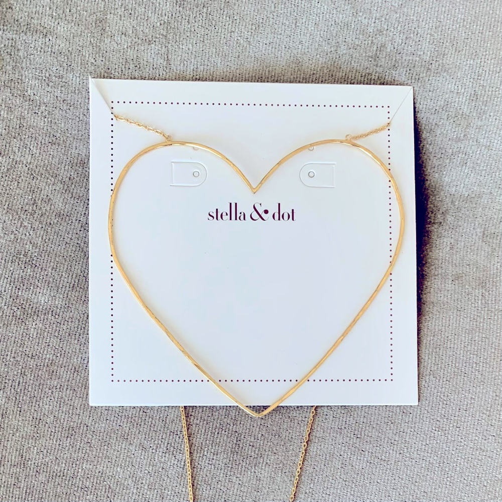 Stella & Dot X Collective Hearts: Heart of Gold Necklace